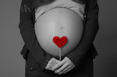 embarazo corazón