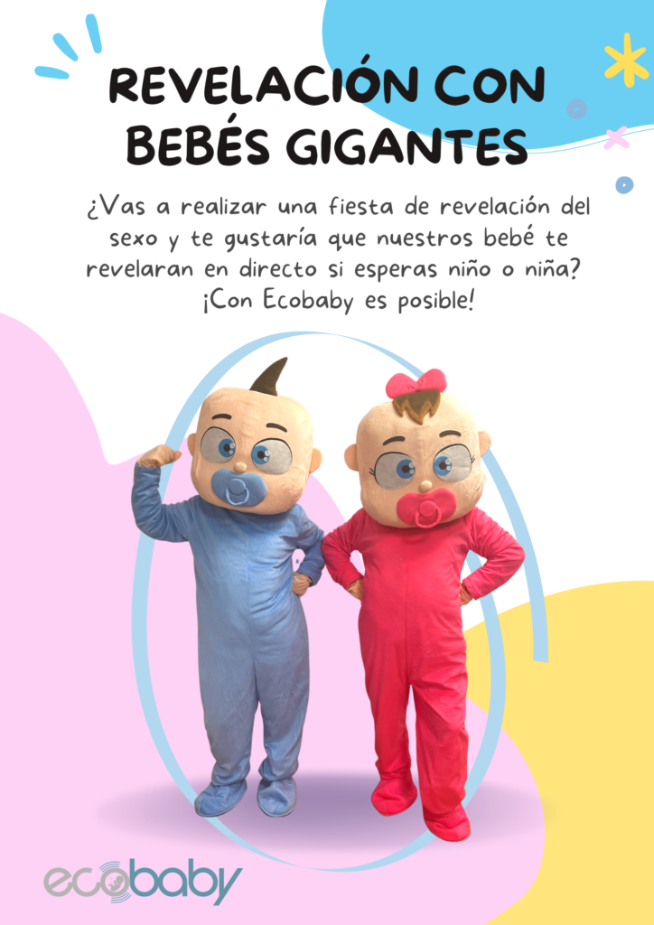 Revelación del sexo del bebé con bebes gigantes