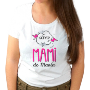 Camiseta Personalizada Mamá Supermami